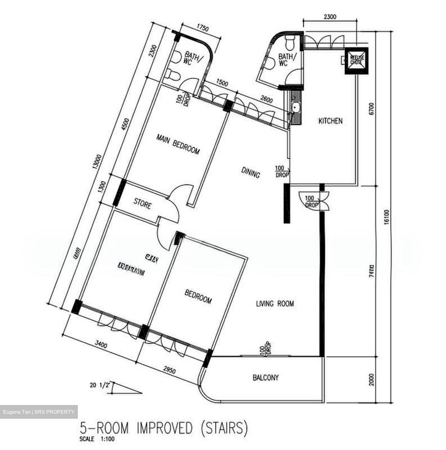 Blk 310 Hougang Avenue 5 (Hougang), HDB 5 Rooms #573219061